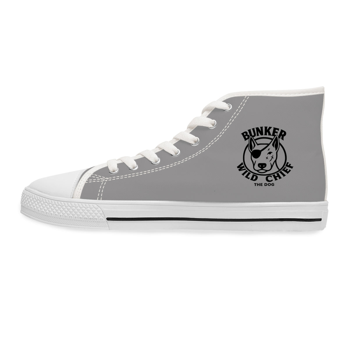 Bunker WC Women's Dark Grey High Top Sneakers BL02