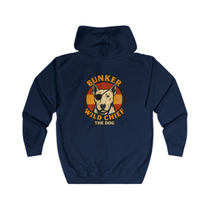 Bunker WC Spanish Flag Unisex Full Zip Hoodie, BL02