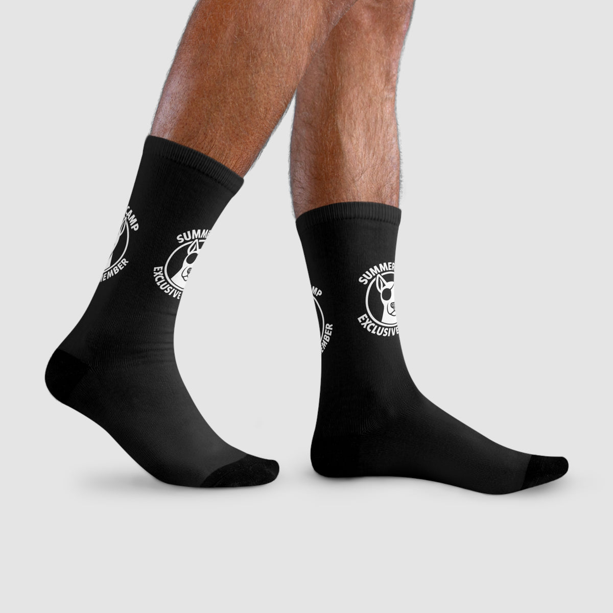Summer Camp Exclusive Members Black Socks BL
