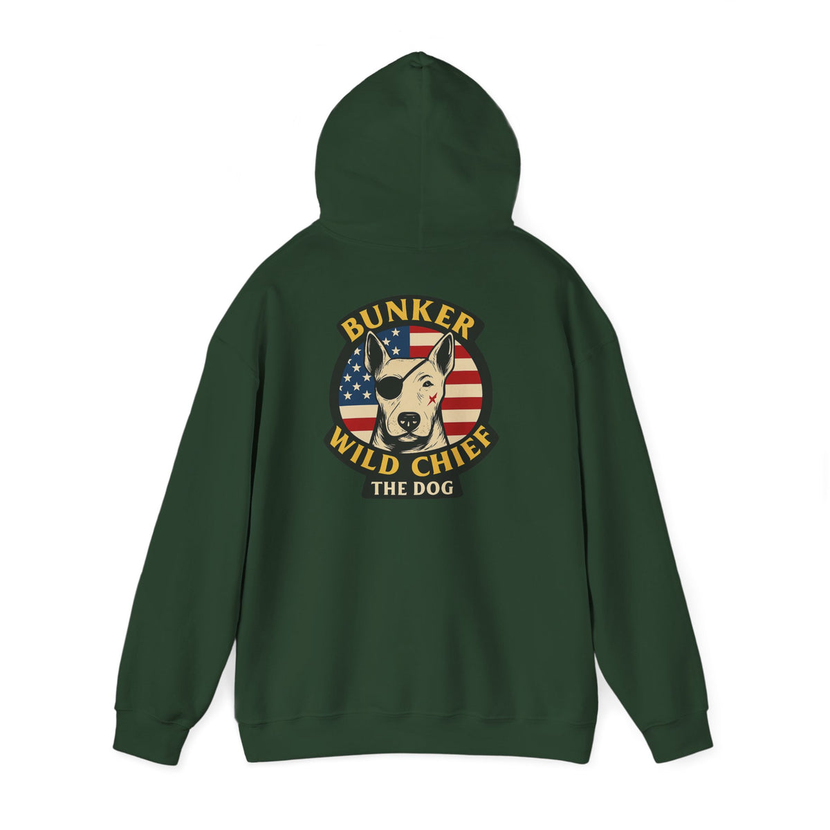 Bunker WC USA Flag Unisex Sweatshirt Hoodie BL02