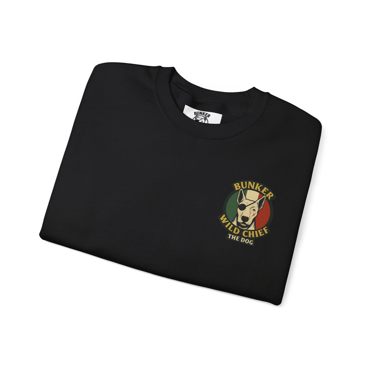 Bunker WC Italian Flag Unisex Crewneck Sweatshirt BL02