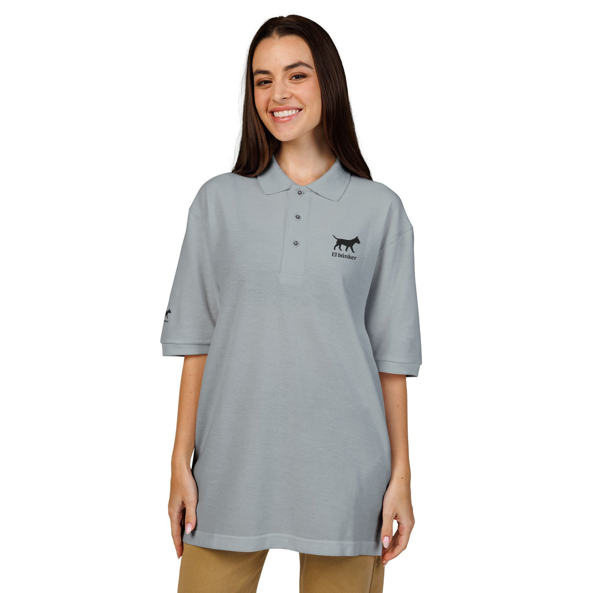 The Bunker Unisex Embroidered Polo Shirt BL