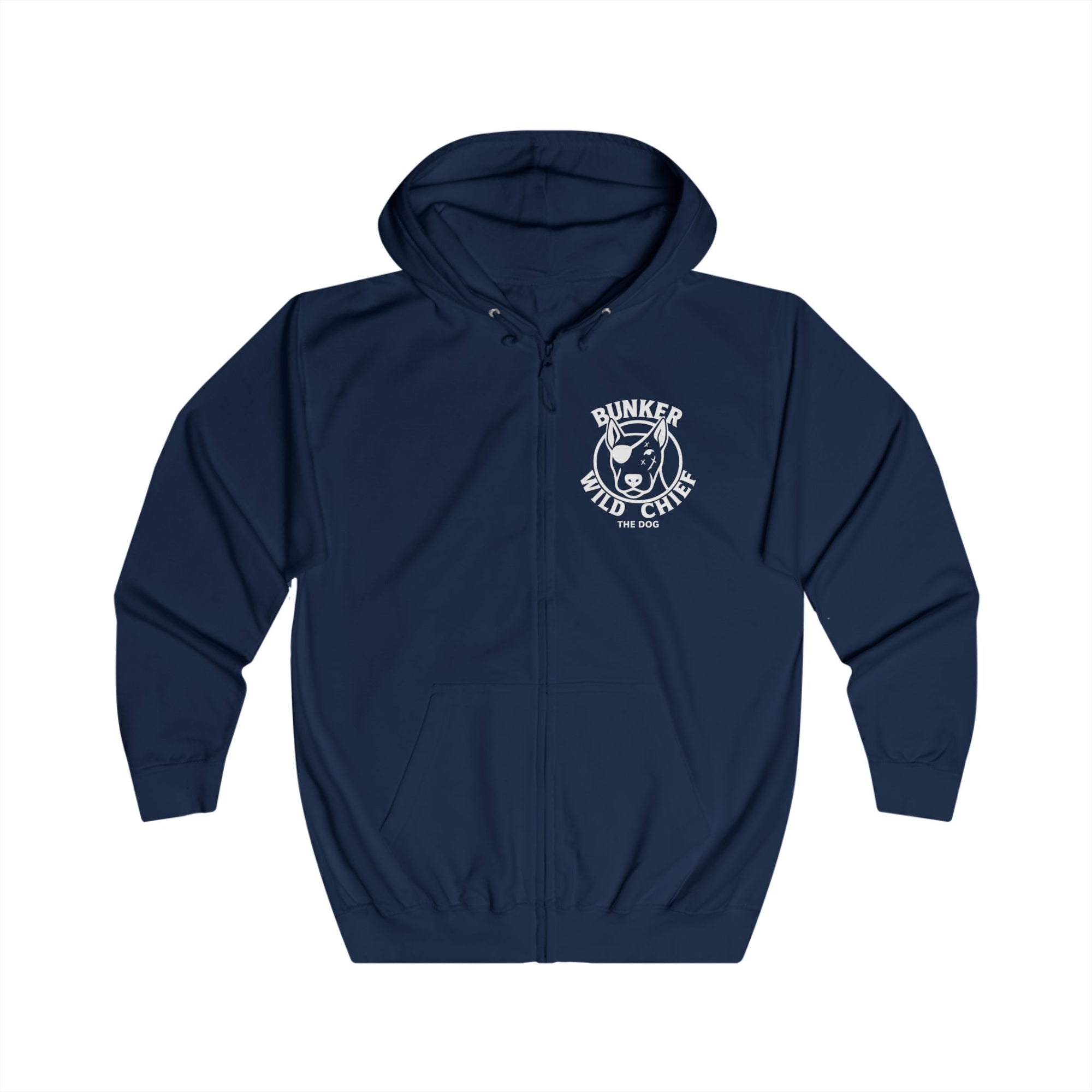 Bunker WC Unisex Full Zip Hoodie, WL02