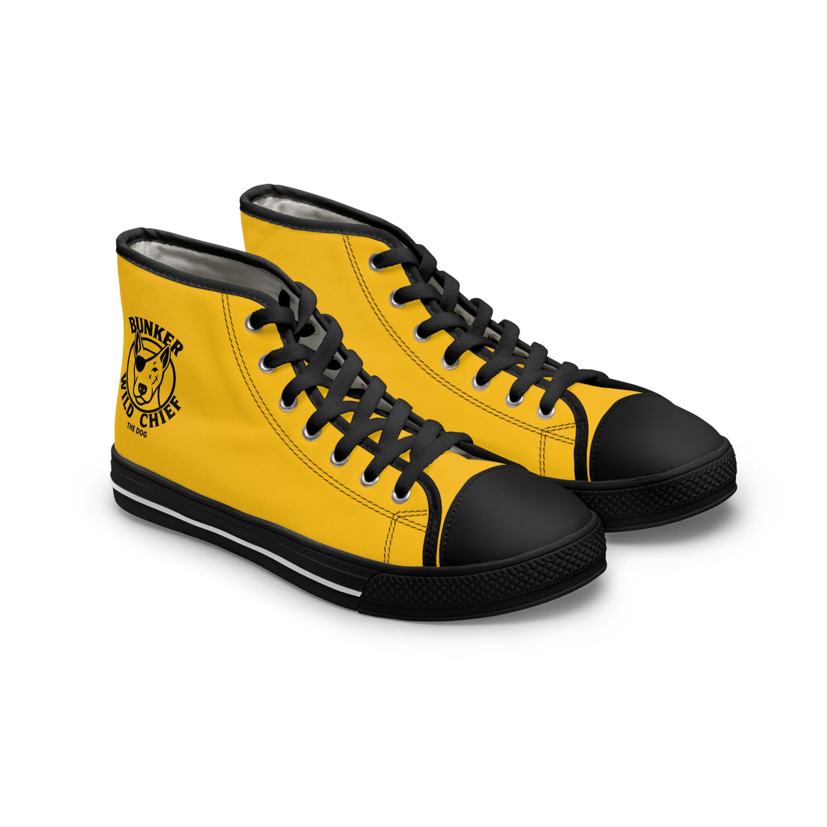 Bunker WC Women's Yellow High Top Sneakers BL02