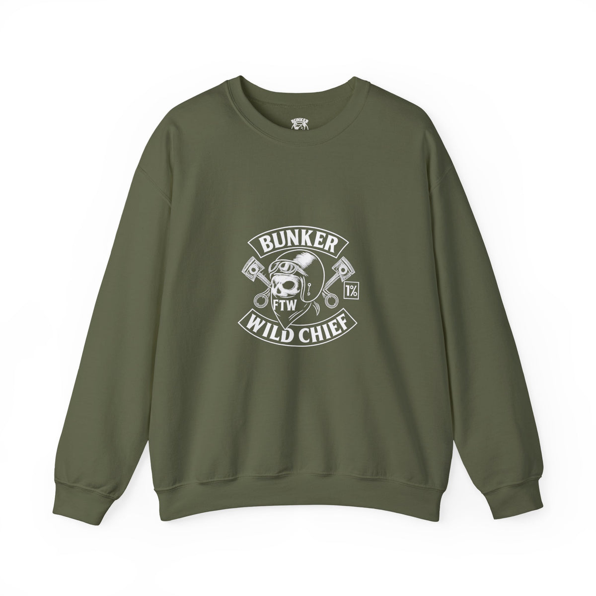 Bunker WC Helmet Unisex Crewneck Sweatshirt WL02