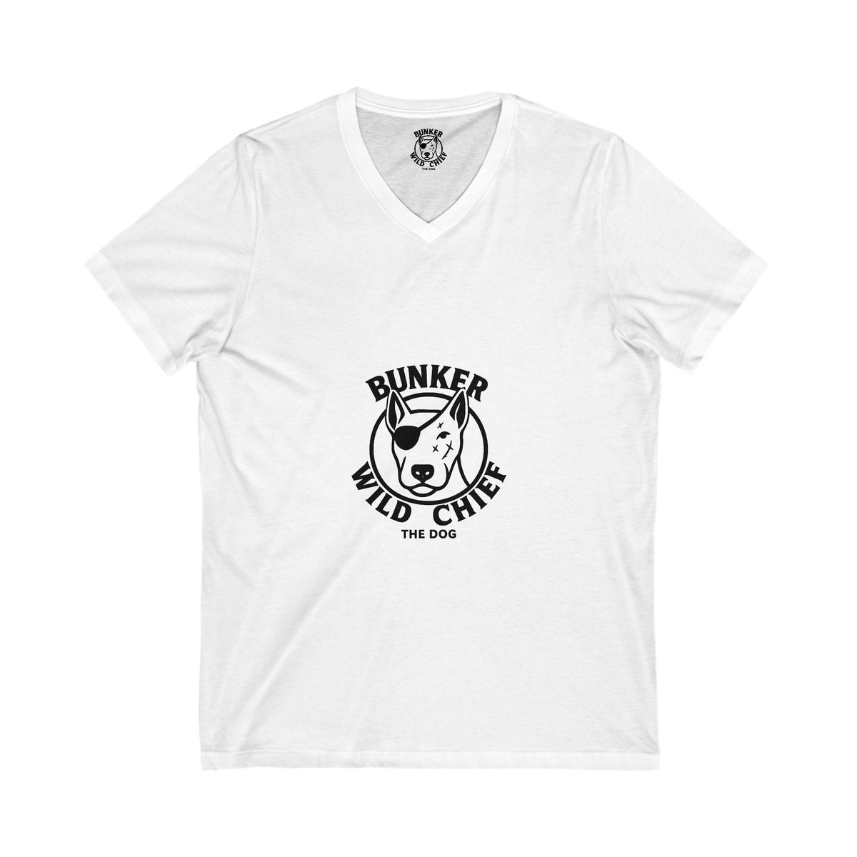 Bunker WC Unisex V-Neck T-Shirt BL02