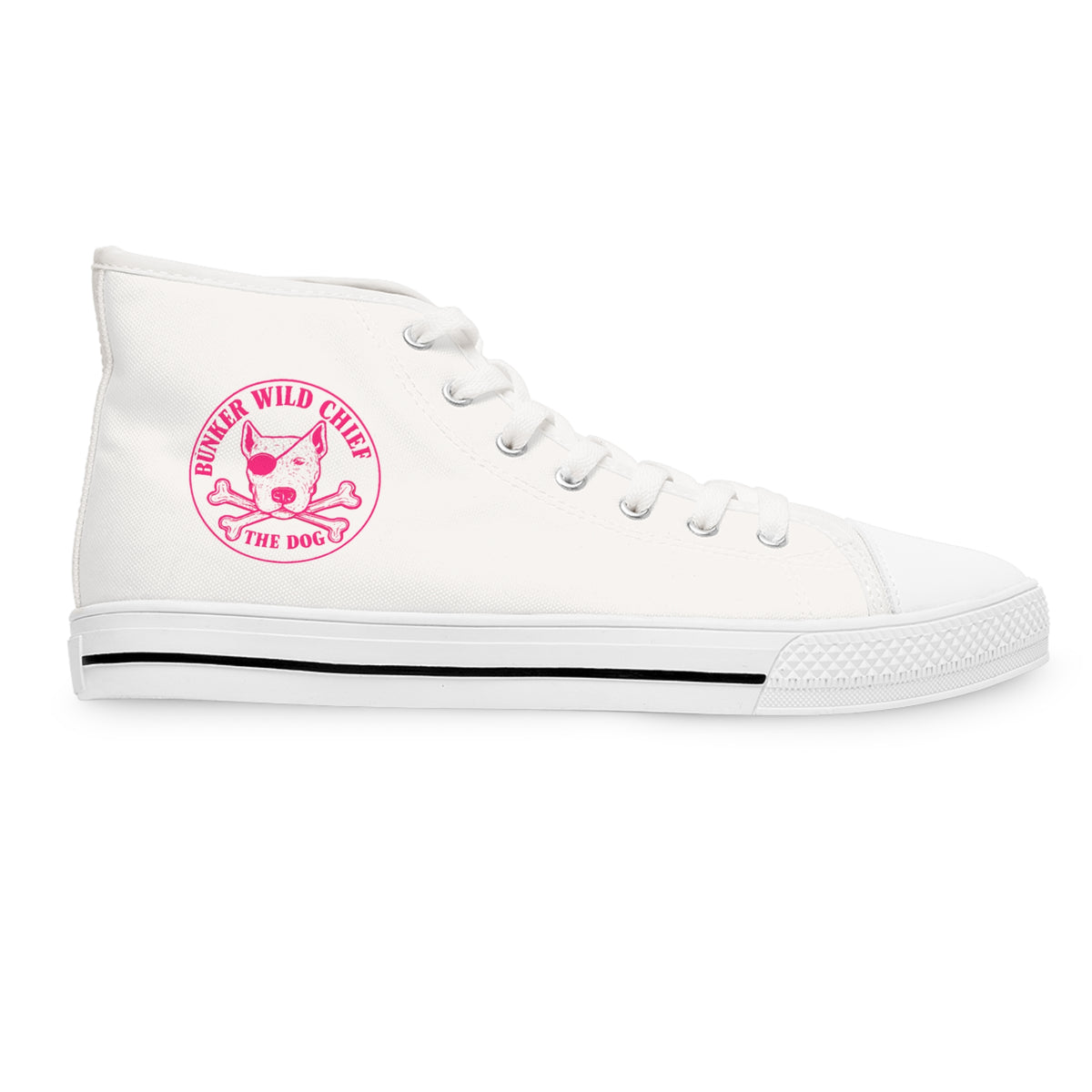 Bunker WC Pink Women's High Top Sneakers PL02
