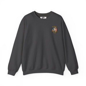 Bunker WC USA Flag Unisex Crewneck Sweatshirt BL02