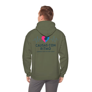 Causas con Ritmo Unisex Heavy Blend Hoodie FSL&BBL