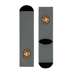Bunker WC Spanish Flag Dark Gray Socks BL