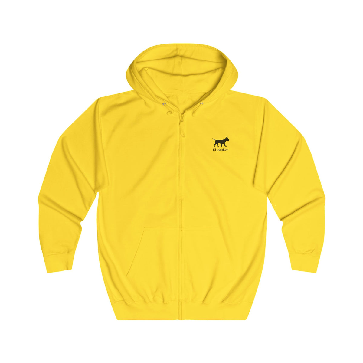 The Bunker WC Unisex Full Zip Hoodie, W&BL02