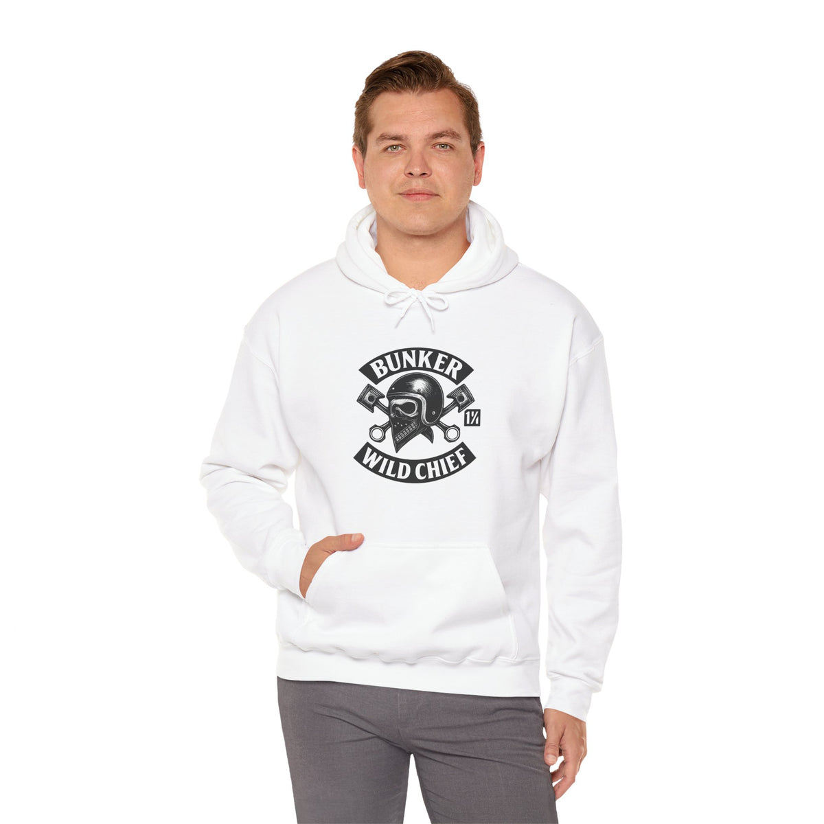 Bunker WC Helmet Unisex Hoodie Sweatshirt WL02