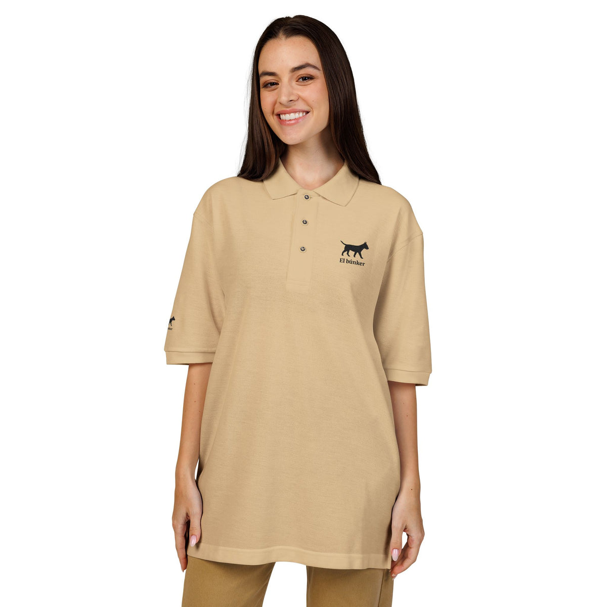 The Bunker Unisex Embroidered Polo Shirt BL