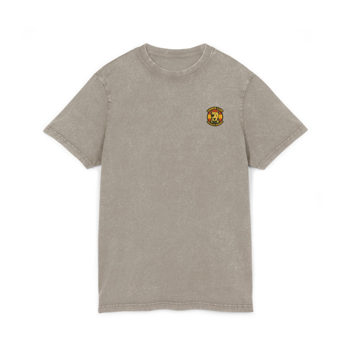 Summer Camp Acid Washed Graphic Unisex T-Shirt W&BL