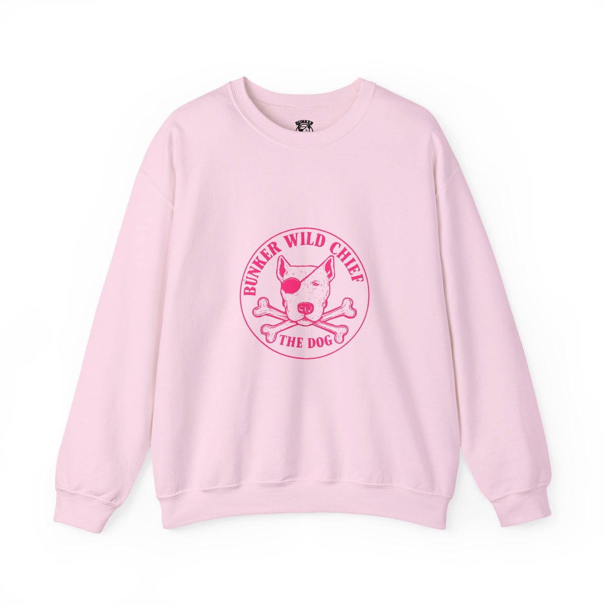 Bunker WC Pink Sweatshirt Unisex Crewneck PL02