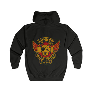 Bunker WC Spanish Flag Unisex Full Zip Hoodie, BL02
