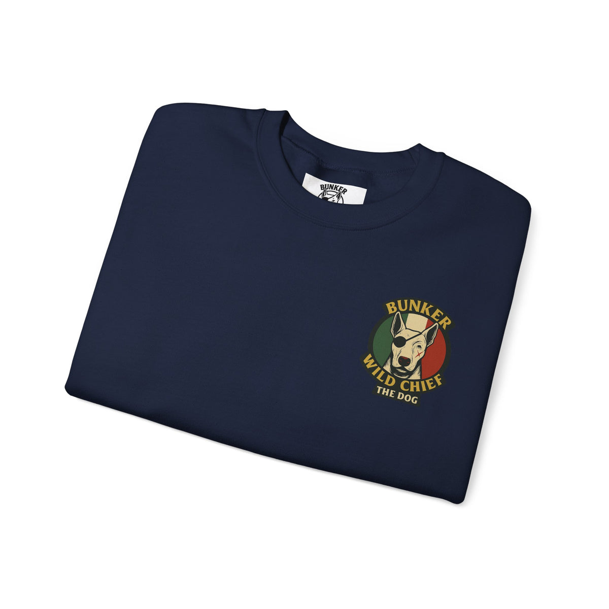 Bunker WC Italian Flag Unisex Crewneck Sweatshirt BL02