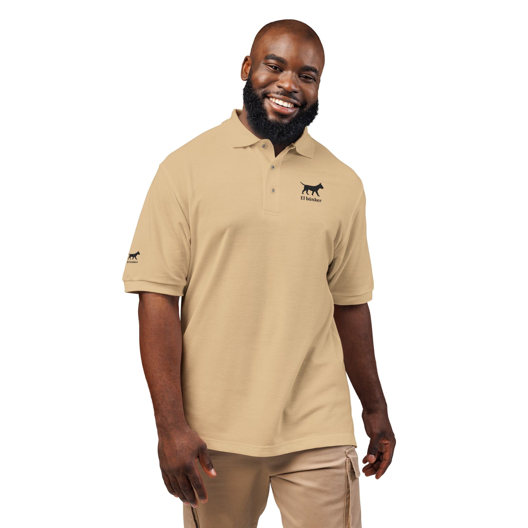 The Bunker Unisex Embroidered Polo Shirt BL