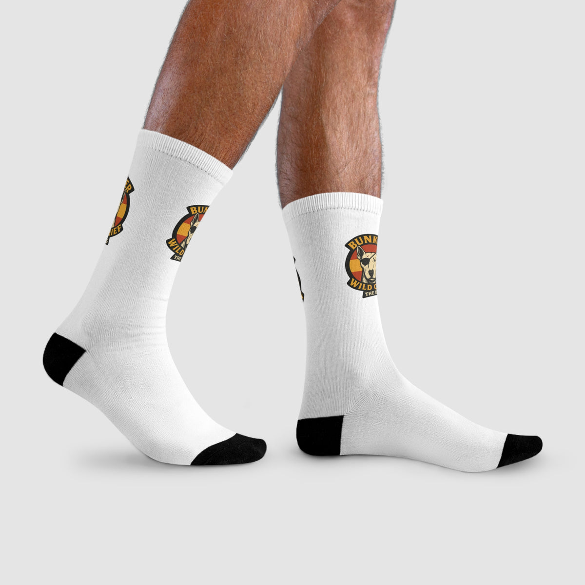 Bunker WC Spanish Flag White Socks BL