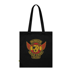 Organic Bunker WC Spanish Flag Cotton Tote Bag BL02