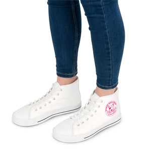 Bunker WC Pink Women's High Top Sneakers PL02