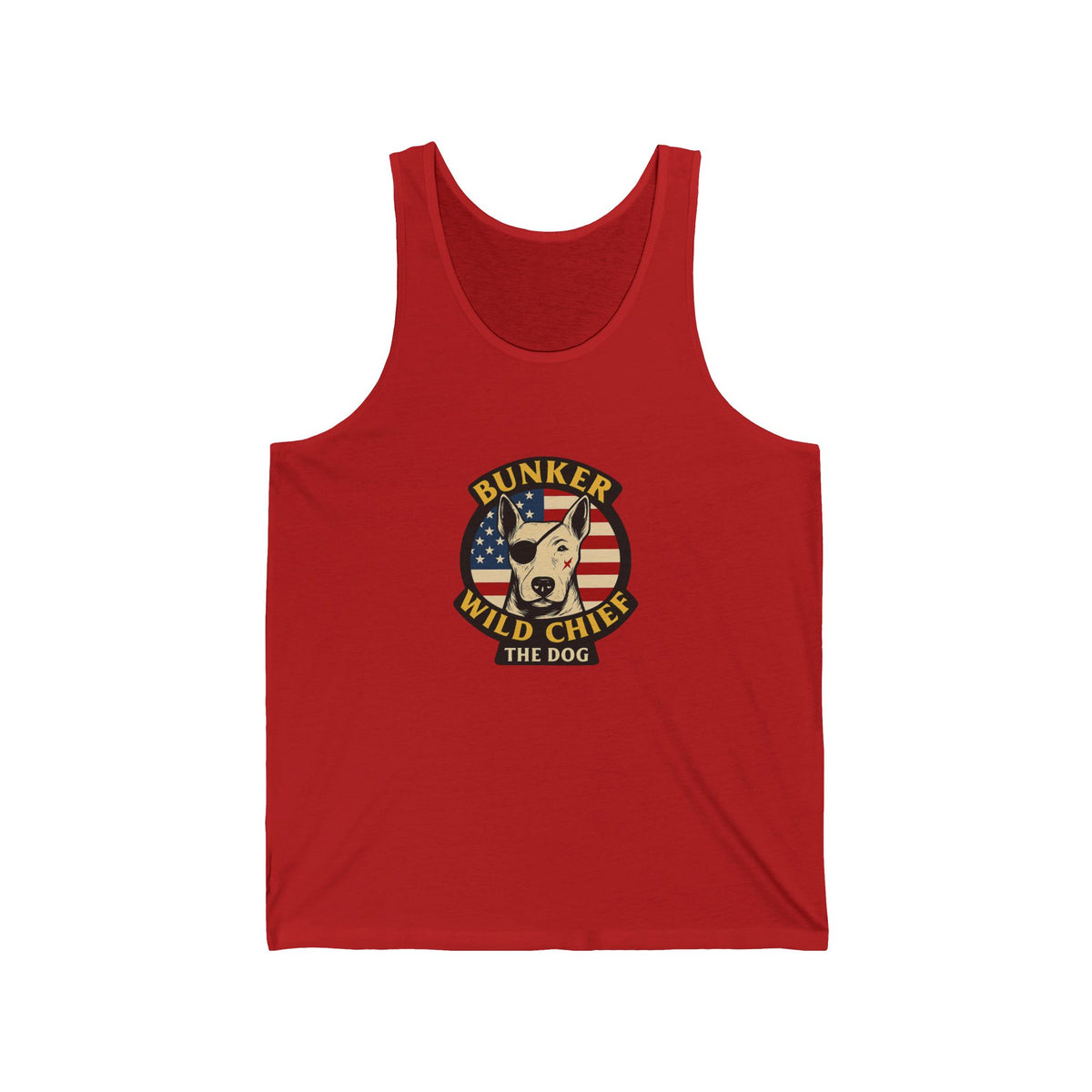 Bunker WC USA Flag Tank Top BL02