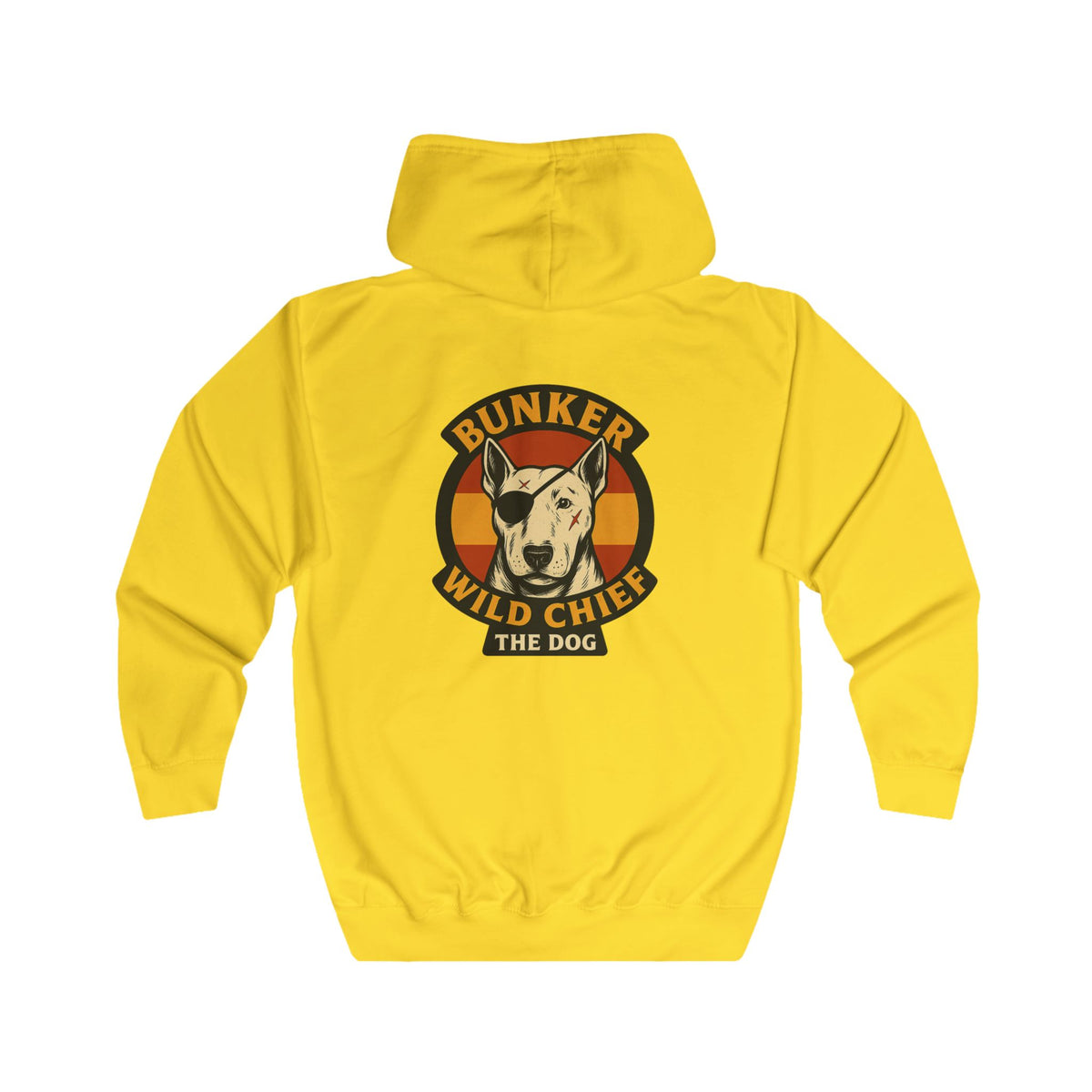 Bunker WC Spanish Flag Unisex Full Zip Hoodie, BL02