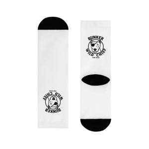 Bunker WC White Crew Socks BL02