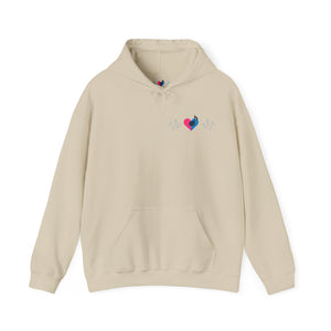 Causas con Ritmo Unisex Heavy Blend Hoodie FSL&BBL