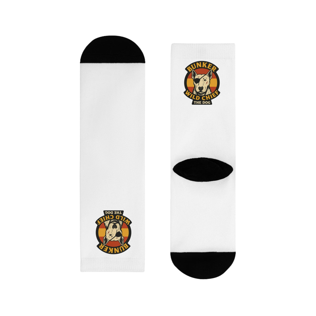 Bunker WC Spanish Flag White Socks BL