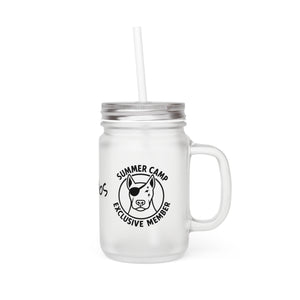 Carlos Summer Camp Exclusive Member Drinking Glass Jar