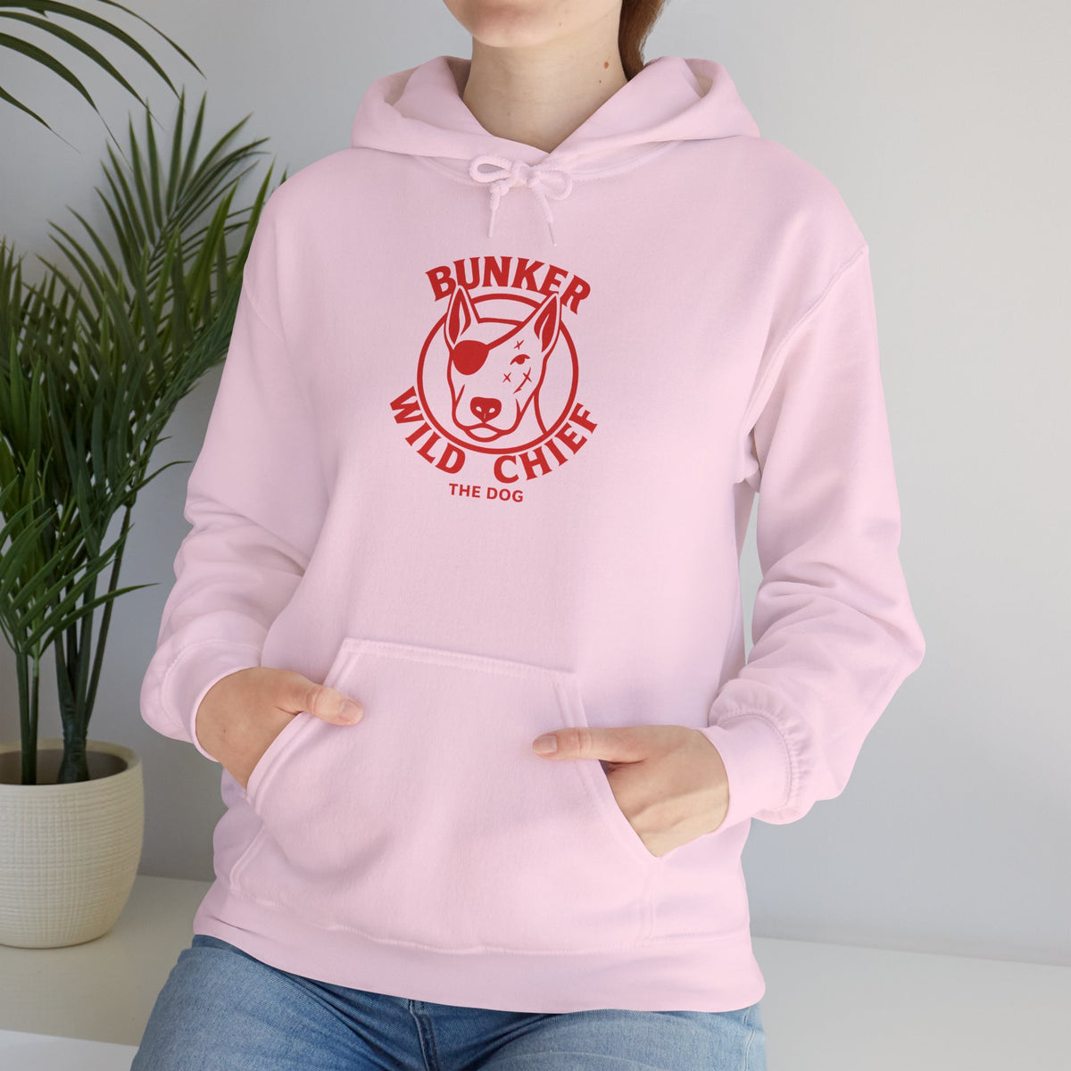 Bunker WC Light Blue Hoodie, Sweatshirt RL02
