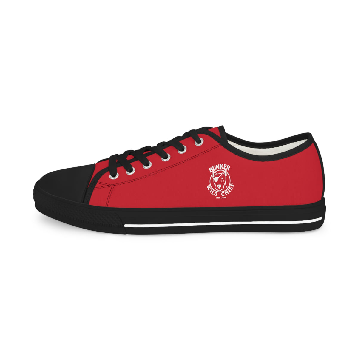 Bunker WC Red Low Top Sneakers WL02
