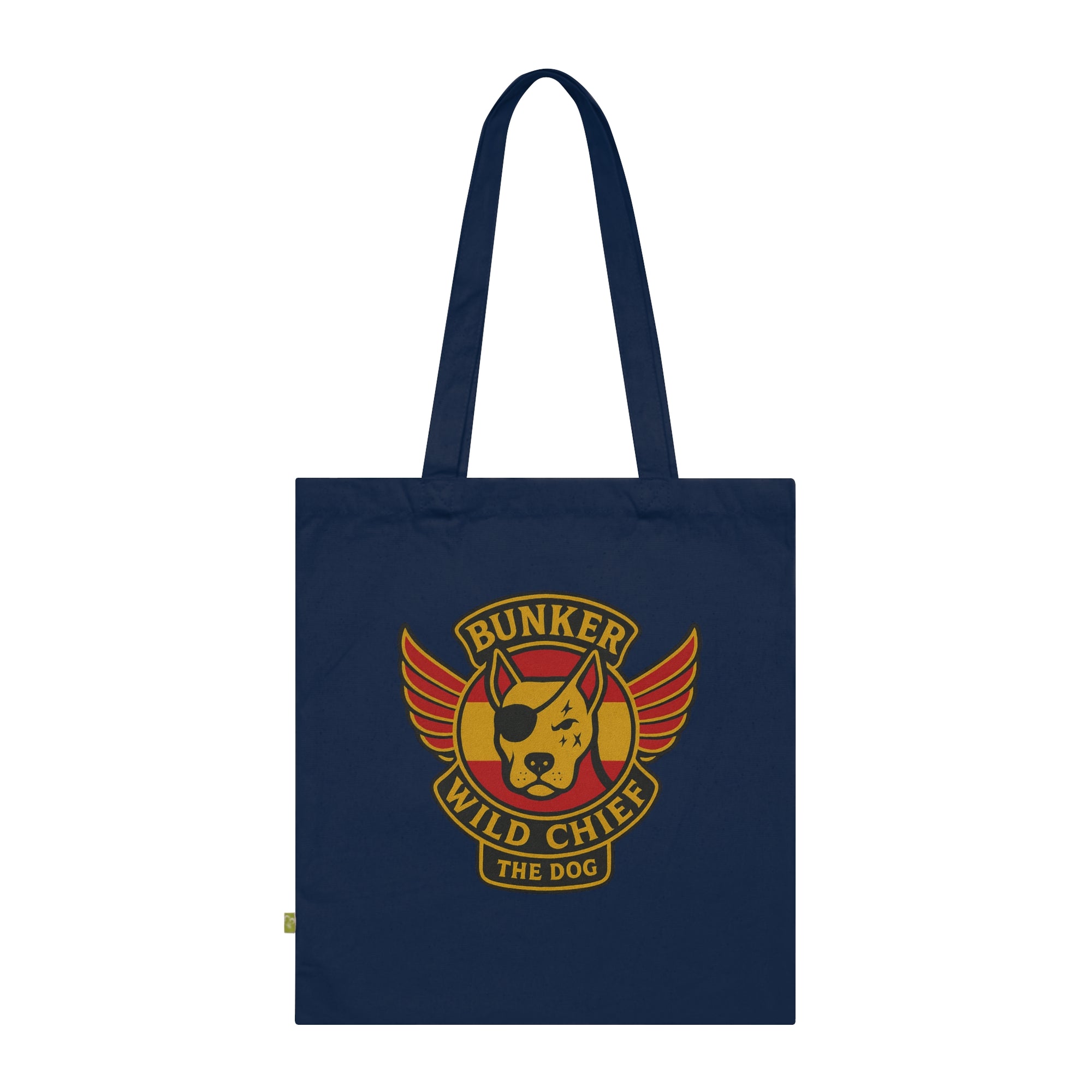 Organic Bunker WC Spanish Flag Cotton Tote Bag BL02
