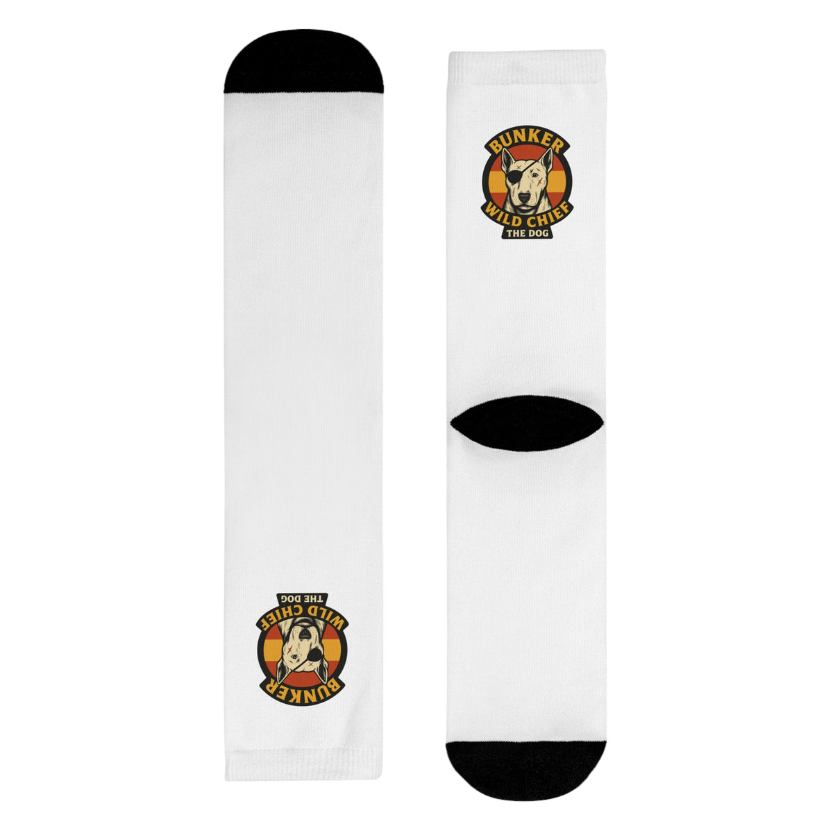 Bunker WC Spanish Flag White Socks BL