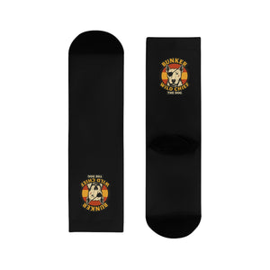 Bunker WC Spanish Flag Black Socks BL