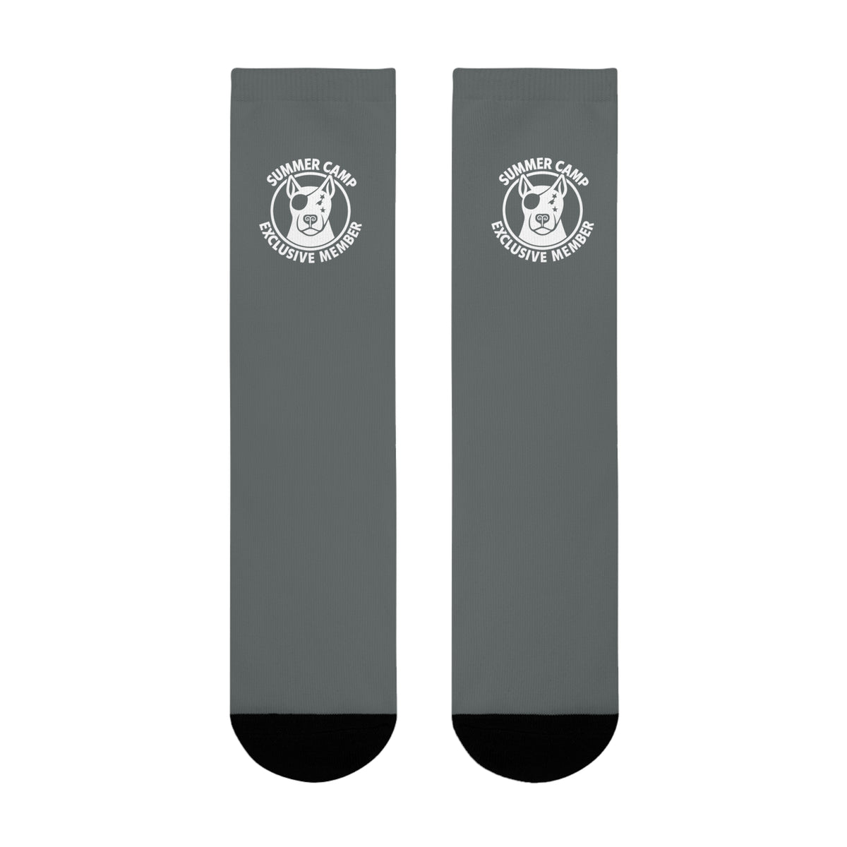 Summer Camp Exclusive Members Dark Gray Socks BL