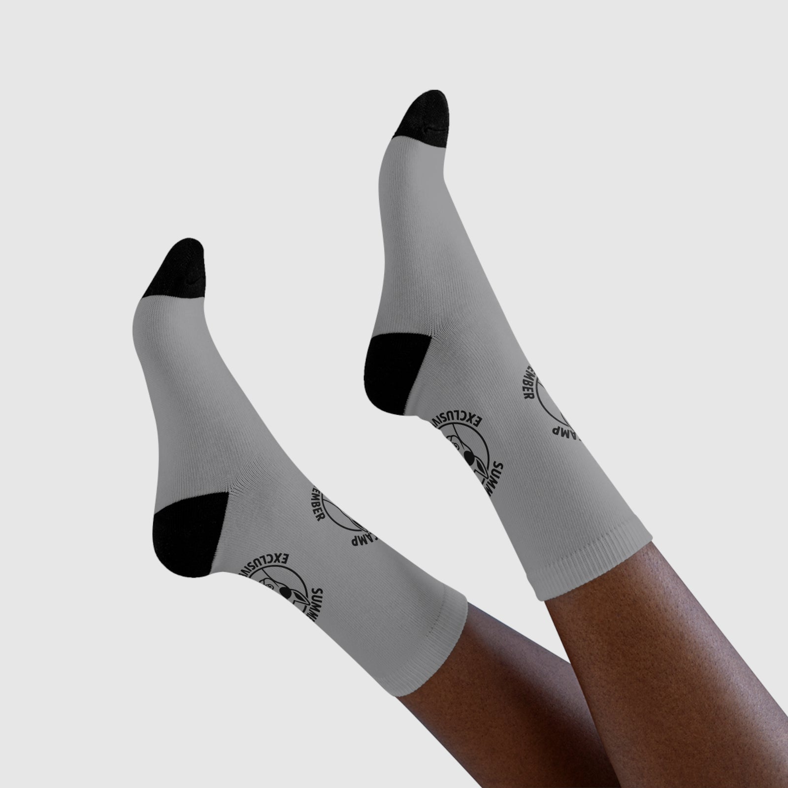 Summer Camp Exclusive Members Gray Socks BL