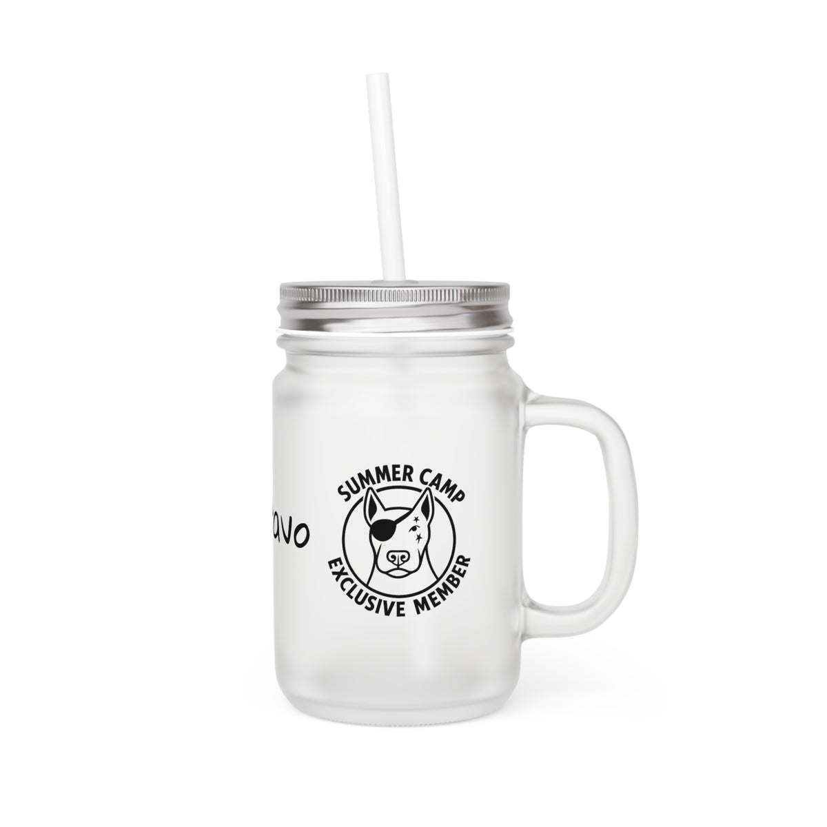 Gustavo Summer Camp Exclusive Member Drinking Glass Jar