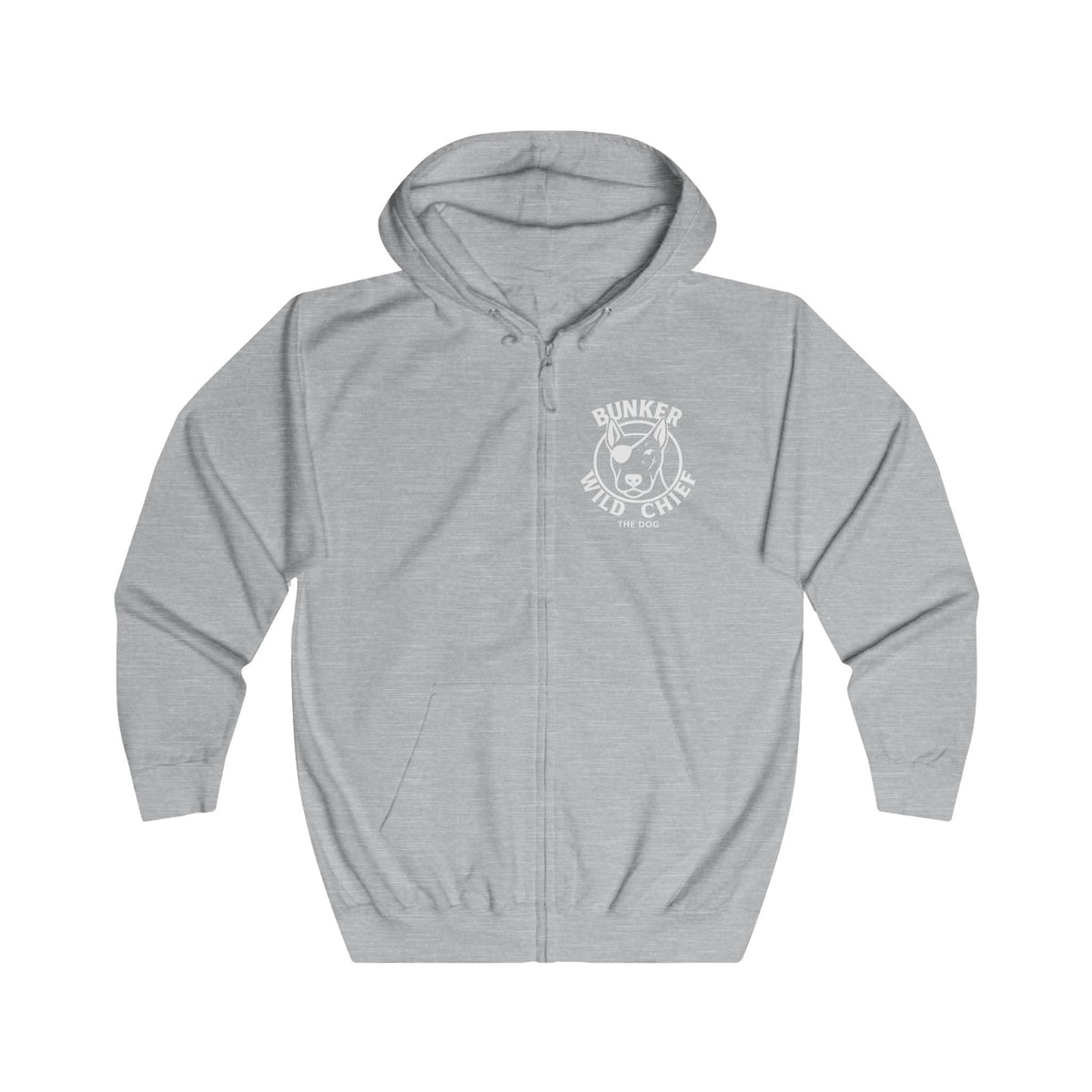 Bunker WC Unisex Full Zip Hoodie, WL02