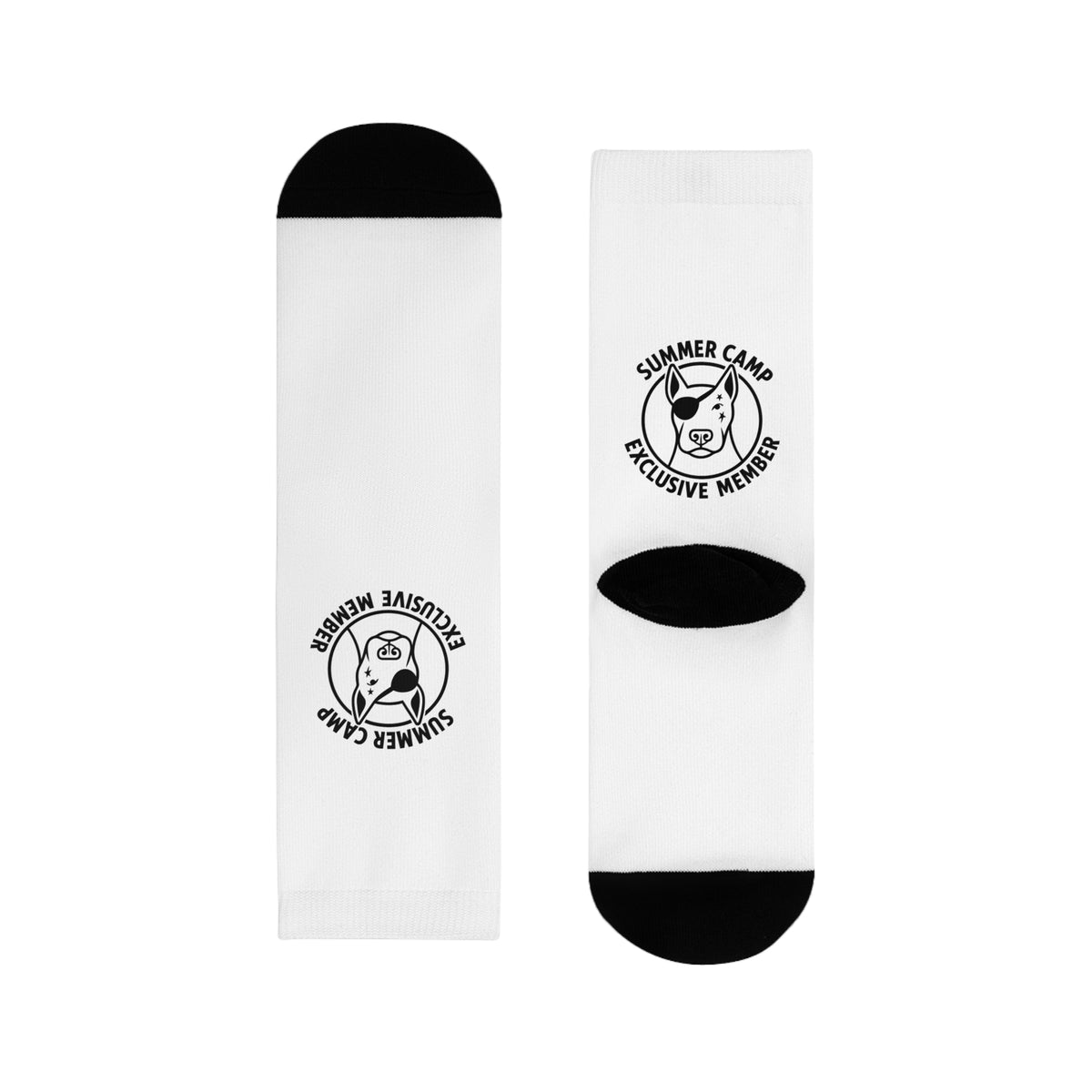 Summer Camp Exclusive Members White Socks BL