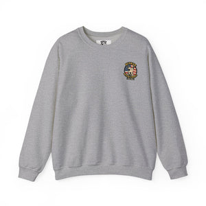 Bunker WC USA Flag Unisex Crewneck Sweatshirt BL02