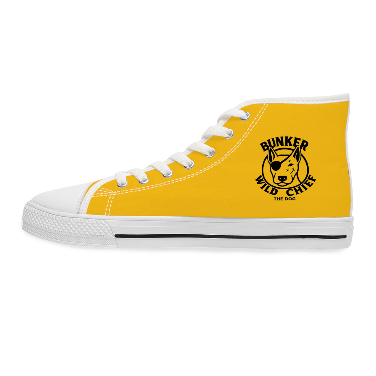 Bunker WC Women's Yellow High Top Sneakers BL02
