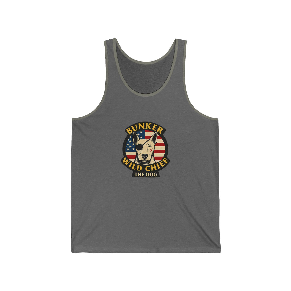 Bunker WC USA Flag Tank Top BL02
