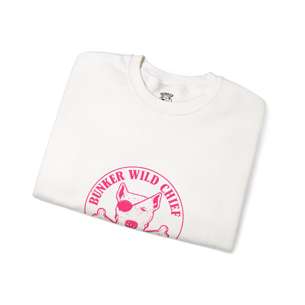 Bunker WC Pink Sweatshirt Unisex Crewneck PL02