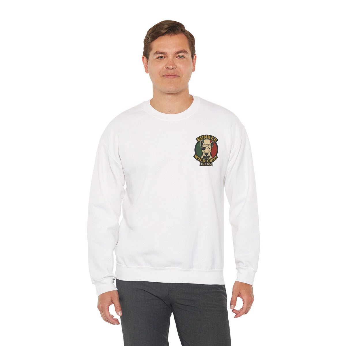 Bunker WC Italian Flag Unisex Crewneck Sweatshirt BL02