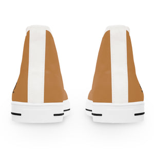 Bunker WC Light Brown Women's High Top Sneakers BL02