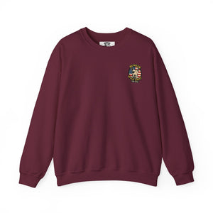 Bunker WC USA Flag Unisex Crewneck Sweatshirt BL02