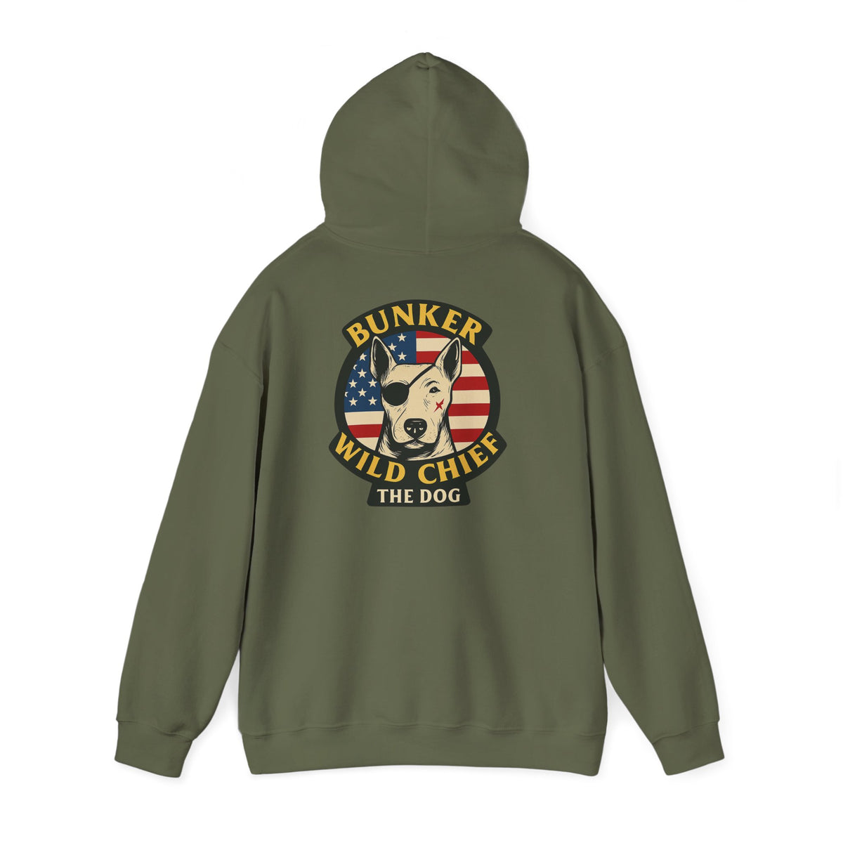 Bunker WC USA Flag Unisex Sweatshirt Hoodie BL02