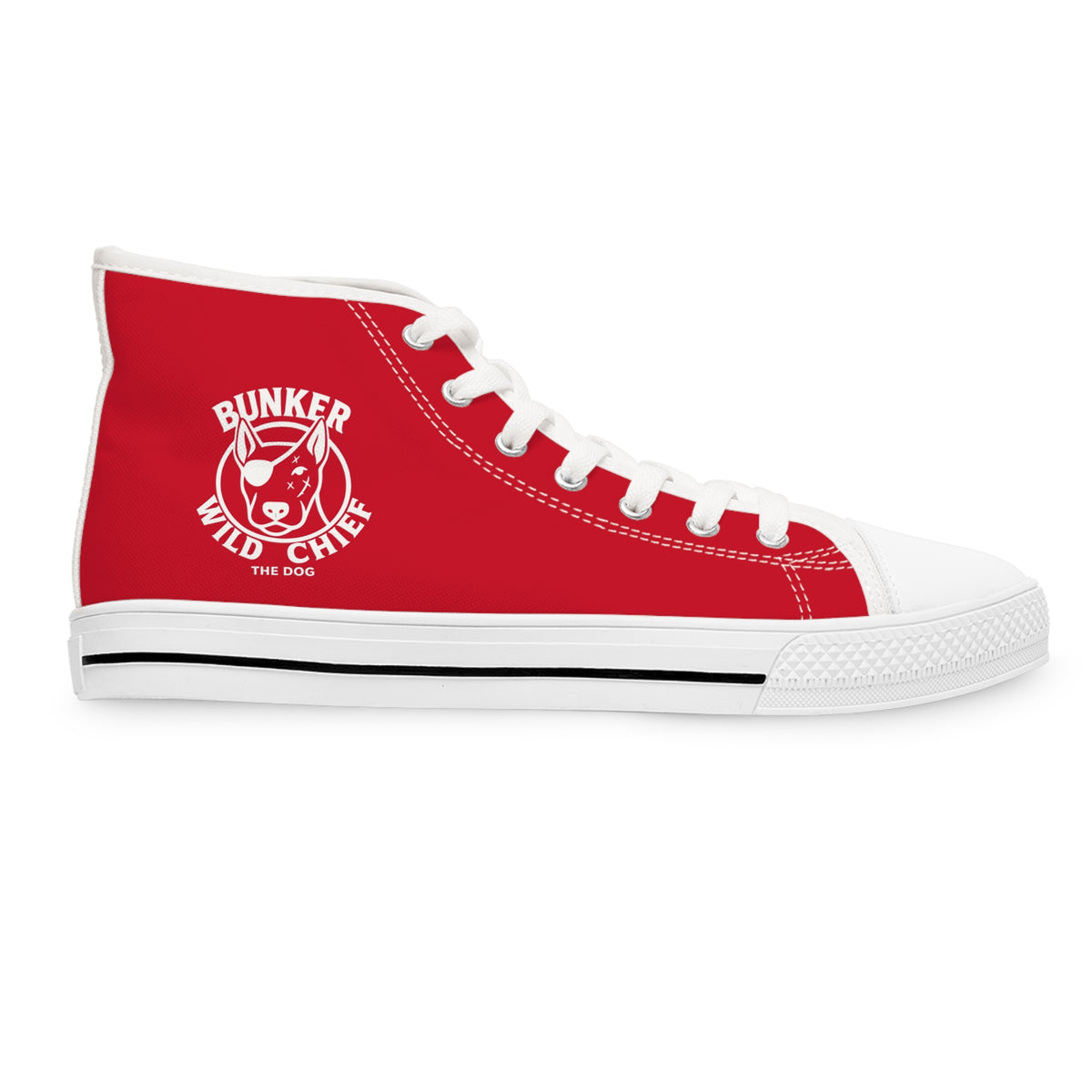 Bunker WC Red Women's High Top Sneakers WL02